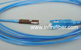 Armored Fiber Optic Patch Cable
